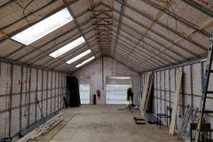 Main hall - first fix